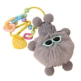 thumbnail image 4 of Llavero de peluche perfecl regalo ligero gris, 4 of 8