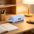 thumbnail image 4 of Hyknon Aesthetic Pencil Case, Large Capacity Zipper Pencil Pouch with Handle, Portable Stationery Makeup Bag Organizer, Classroom College Office Supplies, 4 of 6