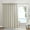 Off-White, variant on Exclusive Home Loha Patio Grommet Top Single Curtain Panel, 108"x96", Winter