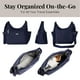 thumbnail image 5 of Bolso bandolera Baggallini Essential Hobo con RFID para mujer, color negro, 5 of 6