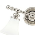 thumbnail image 5 of Hudson Valley Lighting 4502-PN Weston 2-Light Bath and Vanity in Polished Nickel, 5 of 7