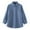 C76/Blue, variant on Minimalist Soft Shirt Style Coat With Large Pockets Fashionable Outerwear For Casual And Wear Fashion Clothing