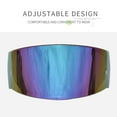 thumbnail image 4 of Motorcycle Anti-UV Anti-Scratch Helmets Lens Fashion Visor Wind Shield Lens Replacement for LS2 FF320 328, 4 of 8