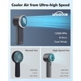 thumbnail image 3 of Ventilador portátil WHATOOK Mini ventilador de refrigeración portátil de alta velocidad, 3 of 7