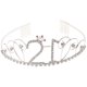 thumbnail image 1 of Tiara de Diamante para cumpleaños Yuyangstore 16/21/22/30/40/50, 1 of 8