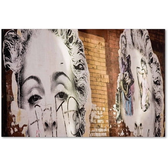 Trademark Fine Art "Pop Art Madonna Meatpacking" Canvas Art by Yale Gurney