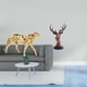 thumbnail image 2 of Figura de guepardo,Figura de guepardo dorado,adorno de escritorio moderno,Figura de cabeza de ciervo,Adorno de cabeza de ciervo,estatua de animal decorativa,Figura de cabeza de ciervo para, 2 of 8
