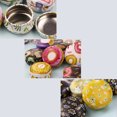 thumbnail image 4 of Coofit Étui à Bonbons 12 Pcs Créatif Multiusage Rond Mode Boîte à Bougie Contenant de Bougie, 4 of 5