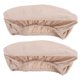 thumbnail image 4 of 2 piezas de cestas de fermentación de pan con forro de tela de ratán natural, cestas de masa madre para hornear, forro de tela, suministros para hornear pan, beige, 4 of 7