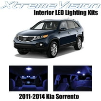 XtremeVision Interior LED for Kia Sorento 2011-2014 8 pcs Red Interior LED Kit   Installation Tool