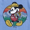 thumbnail image 2 of Disney - Mickey & Friends - Mickey is Happy Camping & Hiking - Men's Short Sleeve Graphic T-Shirt, 2 of 5