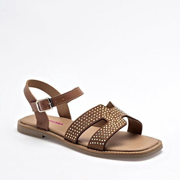 SANDALIA PLANA TROPICANA CAFÉ 132897