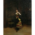 thumbnail image 2 of Lucius Rossi 20x24 Gold Ornate Framed and Double Matted Museum Art Print Titled - The Harliquin, 2 of 4