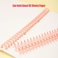 thumbnail image 4 of Binding Spines,Notebook Album Office Loose Combs 85 Diy 85 Diy Paper Binders Spines Combs Diy Paper Notebook Paper Notebook Album 10pcs Loose Album Office Supplies Pieces Of 30, 4 of 7