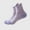 Purple, variant on Womens and Men Anti Sweat Odor Resistant Stink Proof Compression Quarter Crew Athletic Running Hiking Socks Pink Free Size(Free Size)