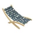 thumbnail image 6 of Cat Lounge Chair Wood Cats Raised Bed Cat Hammock Bed for Bunny Rabbit Puppy L canvas, 6 of 10