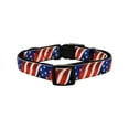 thumbnail image 4 of YUDOTE Padded US Flag Dog Collar,Patriotic,Fourth of July Independence Day Dog Collar Soft Adjustable for Small Dogs Neck 10-15inch, 4 of 8