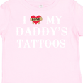 thumbnail image 4 of Inktastic I Love My Daddy's Tattoos Boys or Girls Toddler T-Shirt, 4 of 5