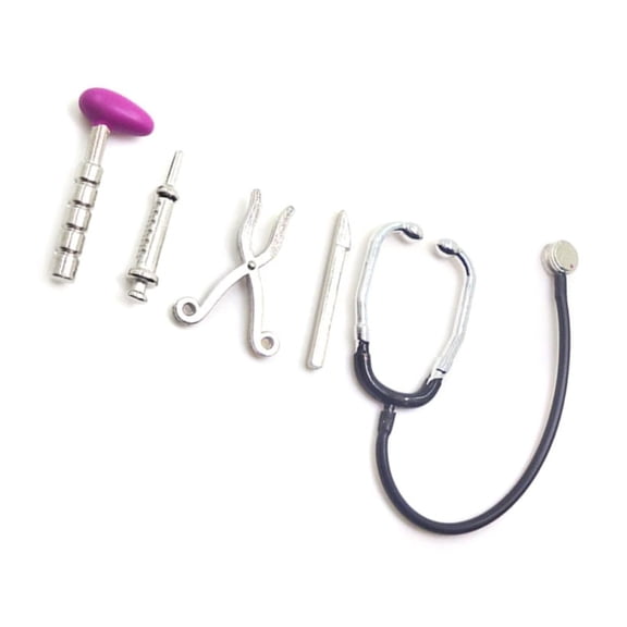 Zeiwohndc Miniature Hospital Tools Set for 1/12 Scale Model Scene and Displays