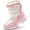 A Pink, variant on Harvest Land Toddler Girls Snow Boots Kids Winter Warm Boots Waterproof Slip Resistant Outside Shoes(Toddler/Little Kids/Big Kids)