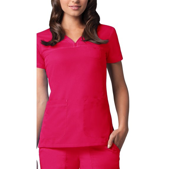 Grey's Anatomy Grey's Anatomy™ 3-Pocket V-Neck Tonal Stitch Scrub Top Scrub Top