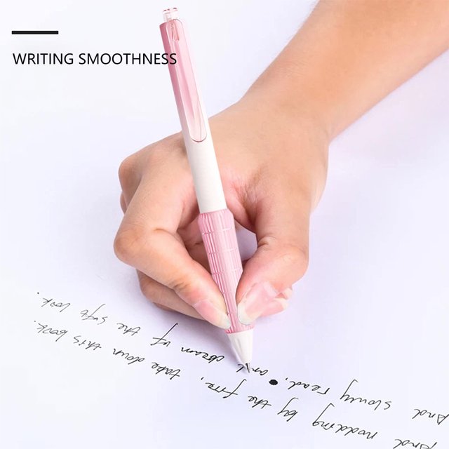 Tyidzon 5 Pack Test Gel Pens 0.5mm Fast Drying Press To Tip Pens Write Smoothly And Are Suitable For Students School Exams And Office Work 2ml