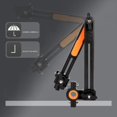 thumbnail image 3 of Soporte de montaje CUTICAT para silla de playa cochecito al aire libre Naranja soporte para paraguas de bicicleta, 3 of 8