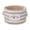 Beige B, variant on Beige A Beige Footprint Pattern Foldable Storage Bin For Home Closet Kids Room Organization