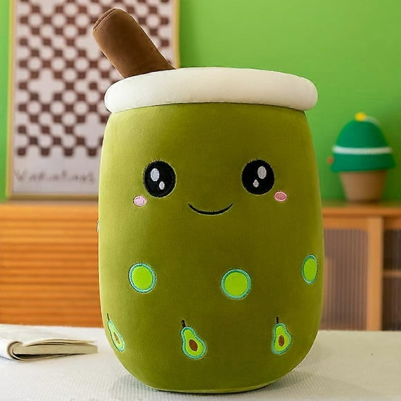 Bubble Tea Cuddly Toy, Boba Tea Plush Toy, Doll, Cuddly Toy, Plush Cushion Toy, Bubble Tea Plush Toy Cushion, Children's Toy, Birthday Gift ( 35 Cm /