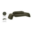 thumbnail image 2 of Meridian Furniture Austin Green Velvet Sofa, 2 of 8