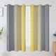 thumbnail image 2 of Cortinas opacas Estelar Textiler Ombre gris/amarillo 160 x 160 cm, 2 of 9