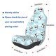 thumbnail image 3 of Balery Cute Panda Bear Funda de Asiento para Auto con Diseño - Cubierta Frontal Suave y Transpirable con Protector Antideslizante- 1 Unidad, 3 of 5