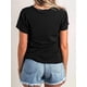 thumbnail image 2 of [Women's Casual Hummingbird Tee] Women's Hummingbird & Floral Print T-Shirt - Casual Crew Neck, Short Sleeve Top for Casual Attire, 2 of 6