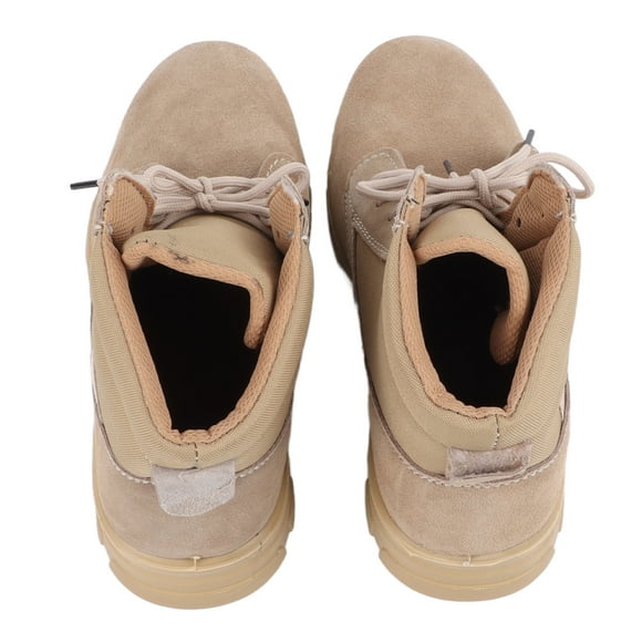Men's Work Boot With Smash Proof Steel Toe, Puncture Sole, Non Slip Texture, Casual Appearance For Welding Worker
