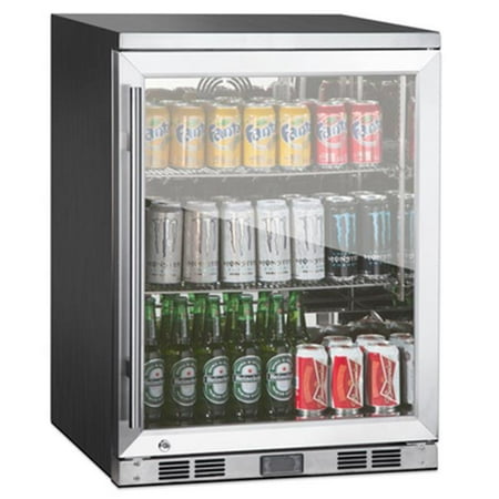 Kingsbottle Kbu 55 Ss 1 Door Front Venting Vull Stainless Steel Bar Fridge Walmart Canada