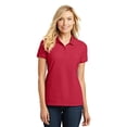 thumbnail image 1 of Port Authority ® Polo Classique en Piqué pour Femmes. L100 TP Rouge Riche, 1 of 1