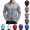 Gray, variant on Frnrwgo Mens Sweatshirt Loose Fit Stand Collar Long Sleeve Solid Color Sports Casual Home Top
