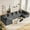 Dark Gray, variant on 68.7" Modular Sectional Sofa with Deep Seating, Very Easy Assembly, Pipleo Modular L-Shaped Couch with High-Density Memory Foam for Living Room, 2 Seats