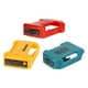 thumbnail image 3 of Base cargador repuesto TYPE-C+USB para batería iones litio Makita 18 V () azul, 3 of 9