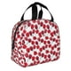 thumbnail image 2 of Easygdp Tulips Flowers Bolsa Térmica Premium - Tela Oxford Impermeable, Gran Capacidad, Bolsillo Frontal, Unisex para Trabajo, Escuela, Actividades al Aire Libre y Picnics, 2 of 8