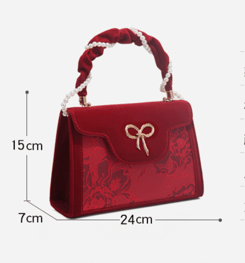 PORT&LOTUS Chic Women's Handbag with Double Top Handle Purse for Women with Shoulder Strap Satchel Handbags for Women with Elegant Swan Decor