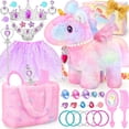 thumbnail image 1 of Juguete de Peluche Unicornio Tagitary con Cuerno Luminoso para Niños, 1 of 8