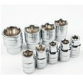 thumbnail image 3 of AOOOWER 13Piece 1/2" Drive Metric Socket Set Automotive Repairs Short Hexagon Sockets, 3 of 8