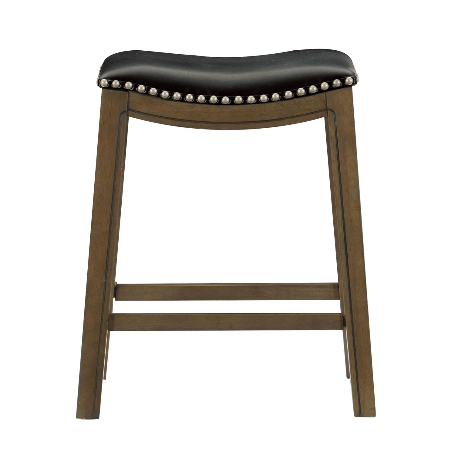Topline Home Furnishings Counter Height Stool, Faux Leather