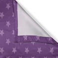thumbnail image 3 of Ambesonne Star Kitchen Curtains, Purple Color Palette Shapes, 55"x45", Purple and Mauve, 3 of 3