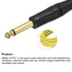 thumbnail image 5 of Cable para Guitarra Instrumento Unique Bargains 19,69 Pies 1/4 Pulgadas a 1/4 Pulgadas Amarillo, 5 of 5