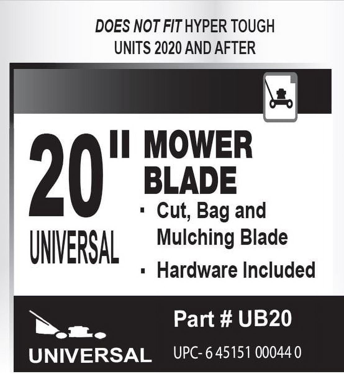 Arnold Universal 20-inch Mower Deck Replacement Blade UB20