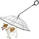 thumbnail image 1 of Paraguas para perros pequeños Byepica Mango forma C ángulo barra flexible ajustable, 1 of 6