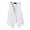 White, variant on Women Linen Vest Tops Sleeveless Polyester Button Down Spring Summer Casual Outfits