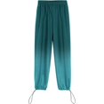 thumbnail image 5 of Casual Clashing Colours Trousers for Women Elastic Waist Sporty Gym Fit Jogger Sweatpants Track Cuff Pants, 5 of 6